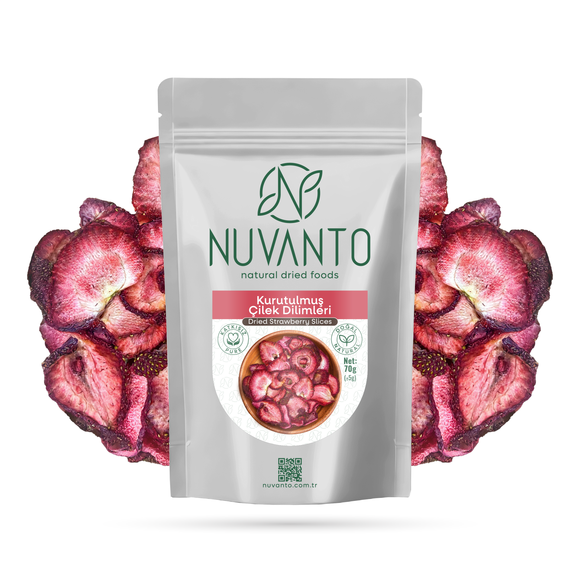 KURUTULMUŞ ÇİLEK 70 GR