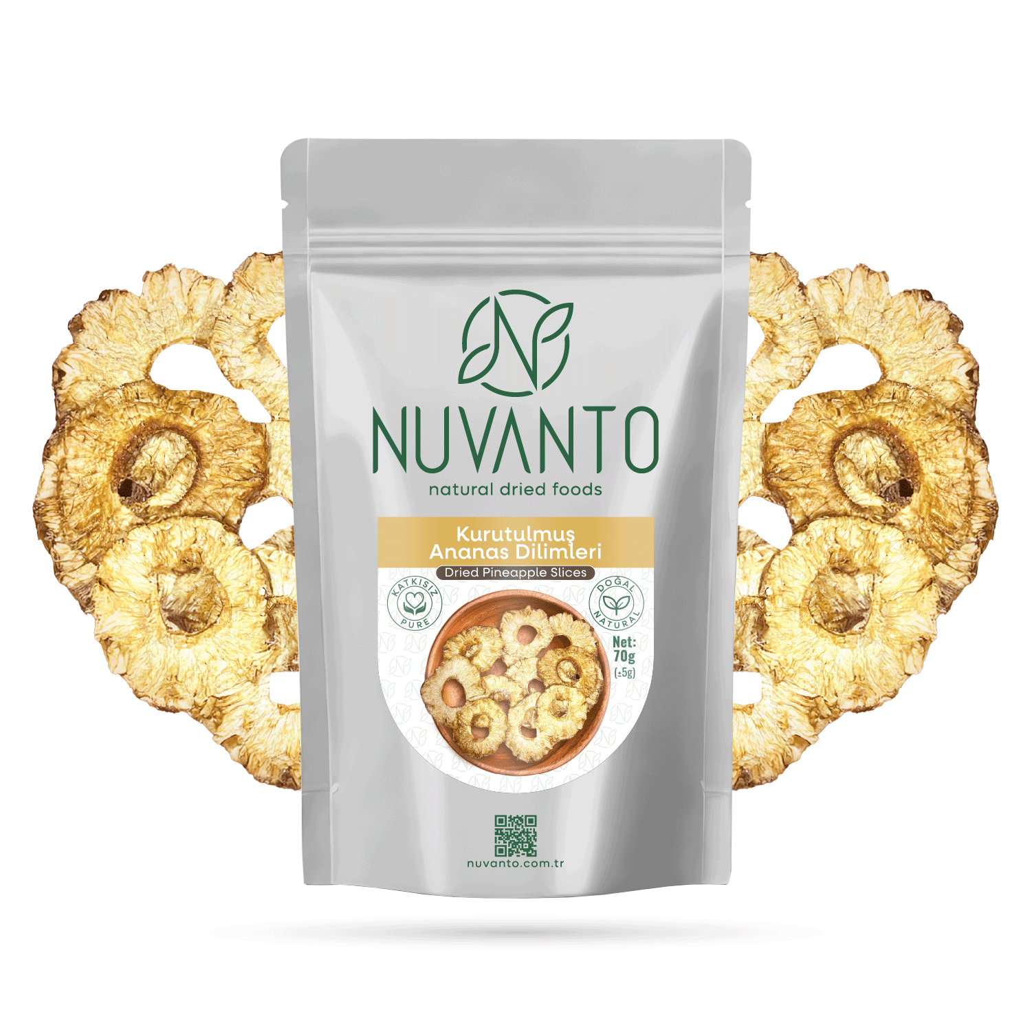 KURUTULMUŞ ANANAS 70 GR