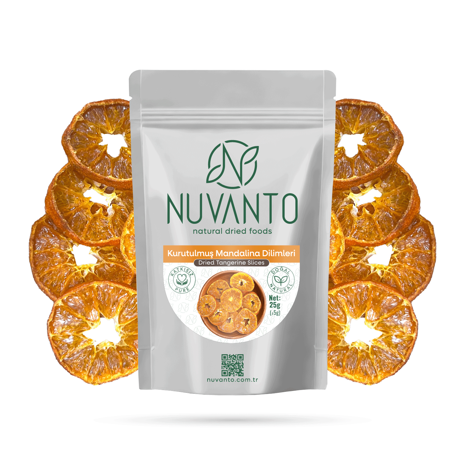 KURUTULMUŞ HALKA MANDALİNA 25 GR