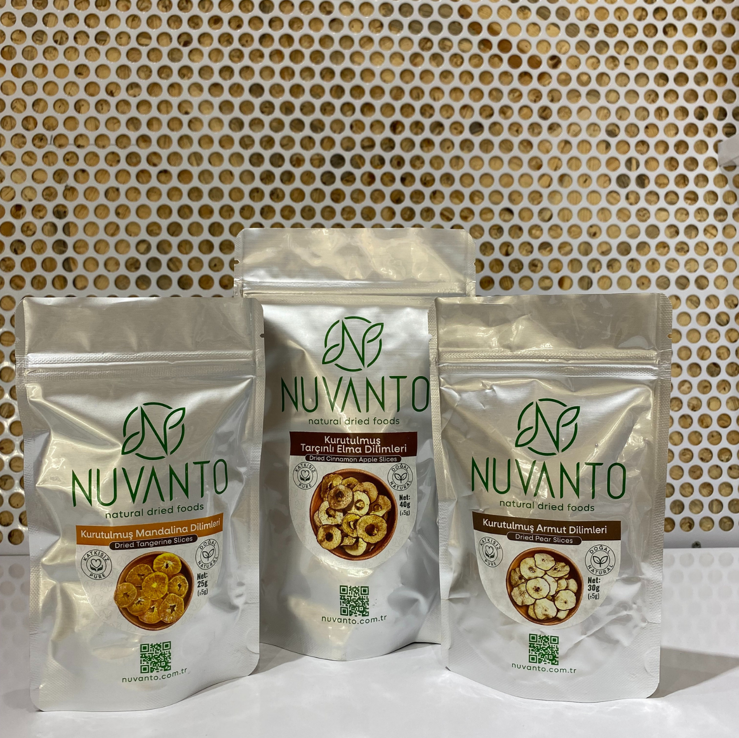 Mix Kuru Meyve Tarçınlı elma Mandalina Armut