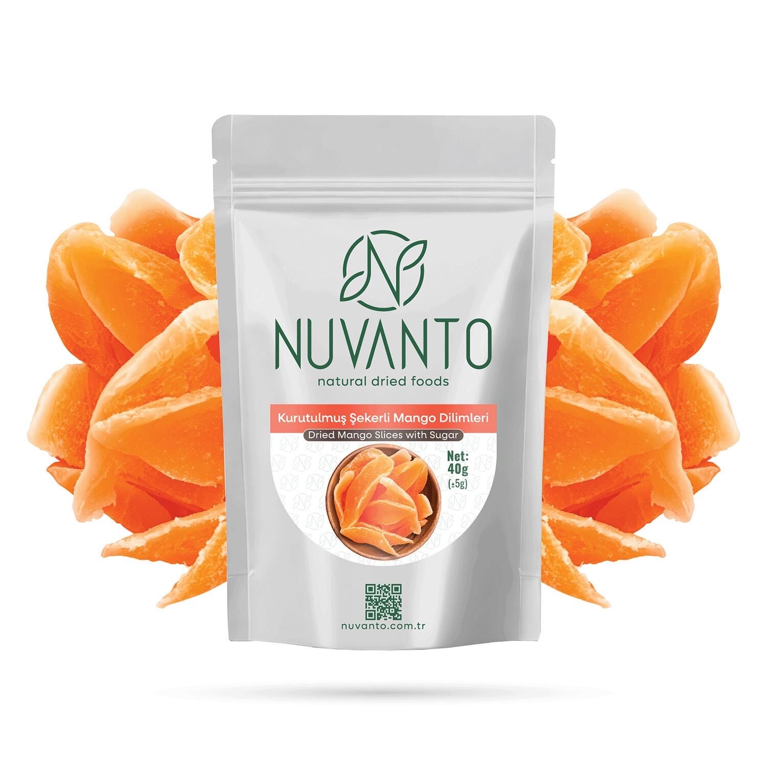 KURUTULMUŞ ŞEKERLİ MANGO DİLİMLERİ