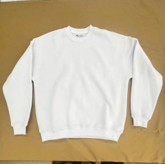 Unısex oversize sweatshirt beyaz