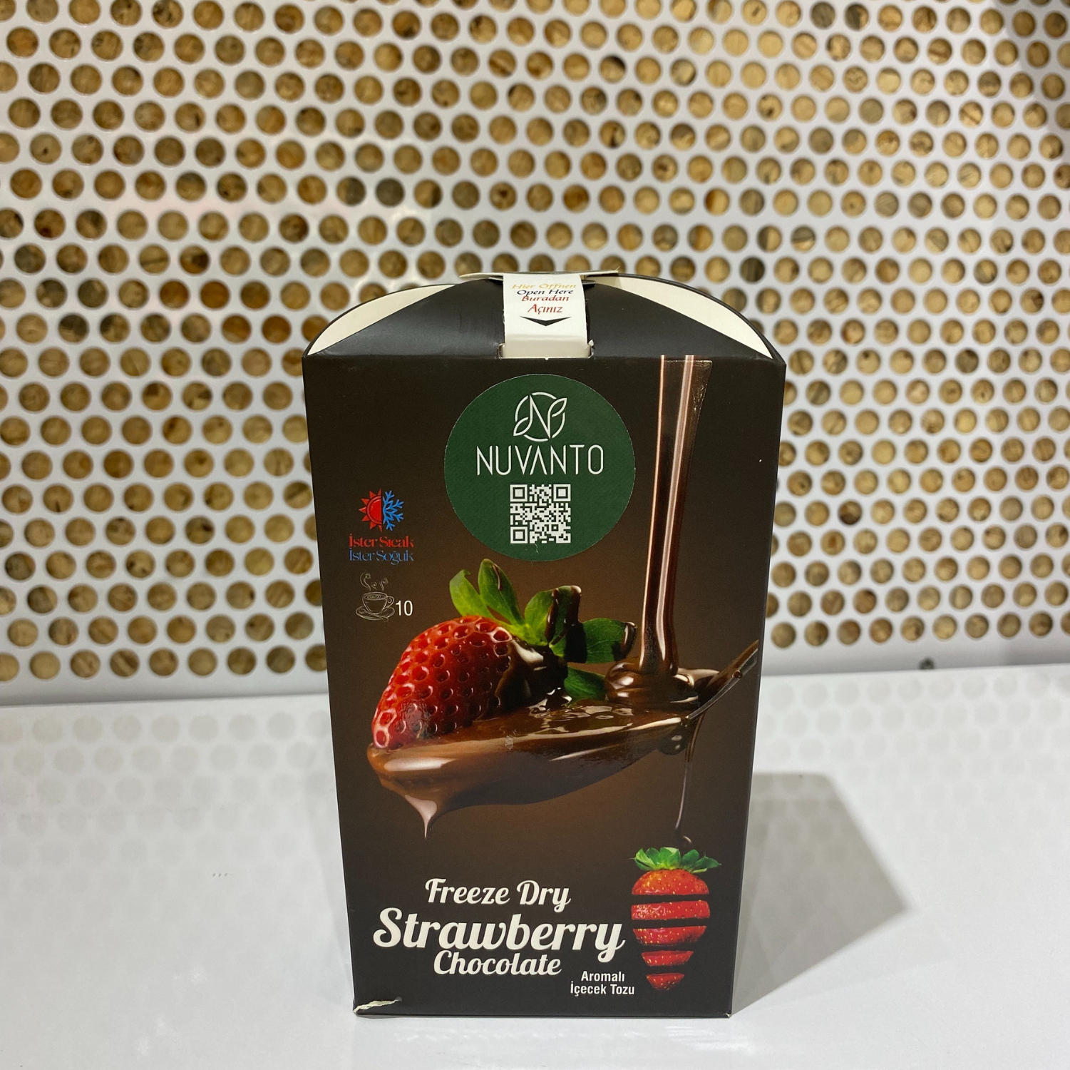 Freeze Dry Strawberry Chocolate Milkshake Toz