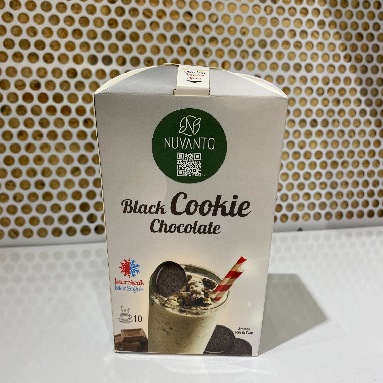 Black Cookie Chocolate Milkshake Toz