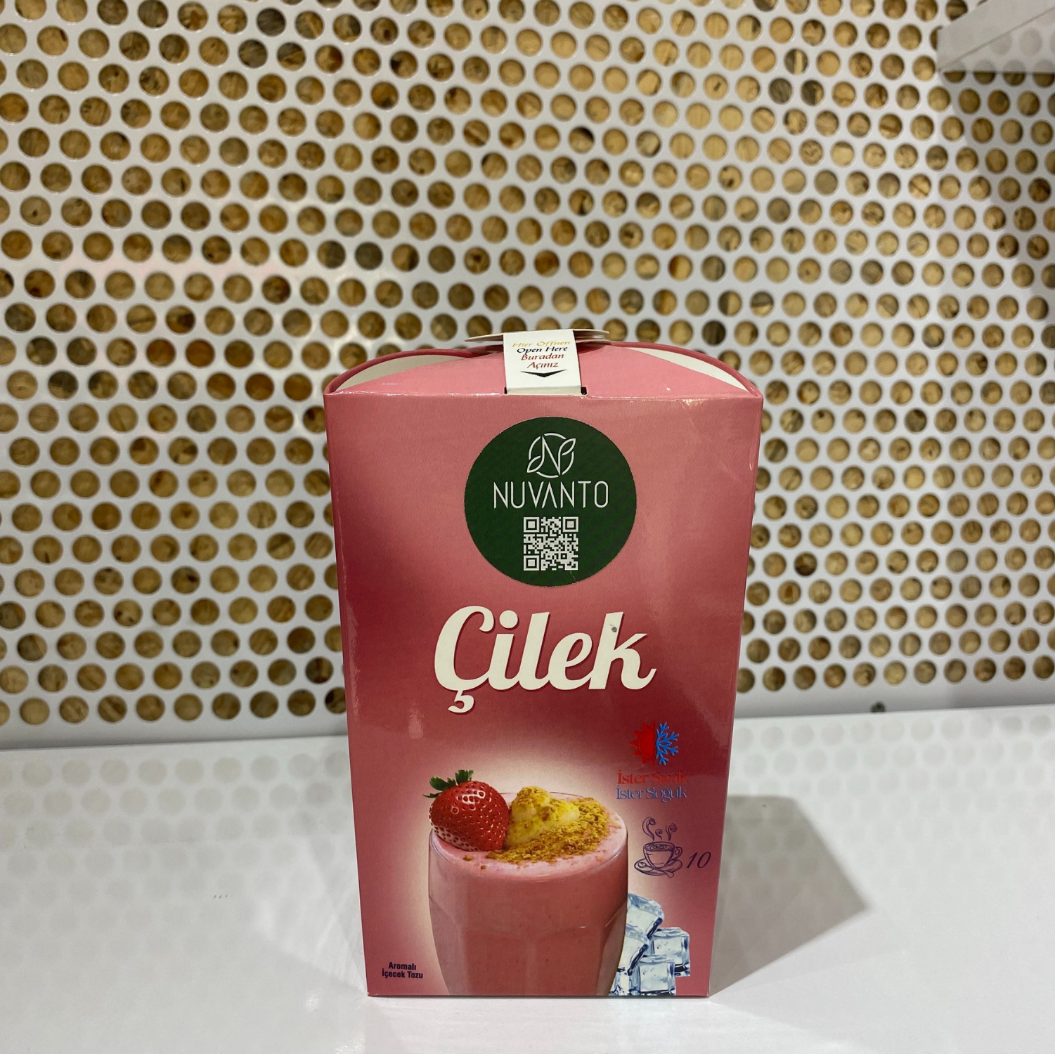 Çilek Milkshake Toz